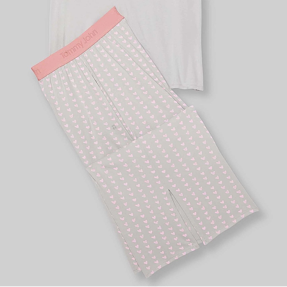 Tommy John PANTS Power Nap Heart Pajamas